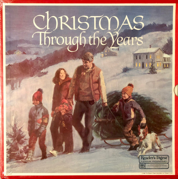 Various : Christmas Through The Years (5xLP, Comp + Box)