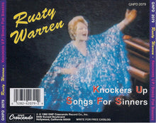 Load image into Gallery viewer, Rusty Warren : Knockers Up! / Songs For Sinners (CD)