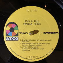Load image into Gallery viewer, Vanilla Fudge : Rock &amp; Roll (LP, Album, PR)