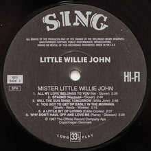 Load image into Gallery viewer, Little Willie John : Mister Little Willie John (LP, Mono, RE)