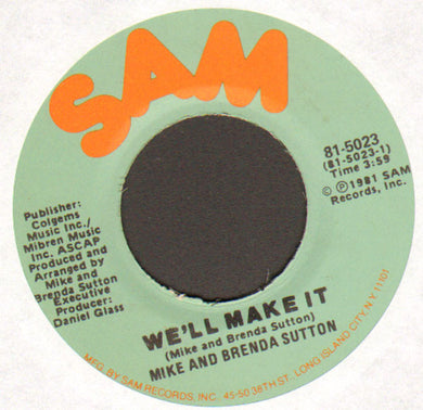 Mike & Brenda Sutton : We'll Make It (7