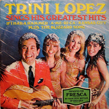 Load image into Gallery viewer, Trini Lopez : Sings His Greatest Hits (7", EP, Comp, San)