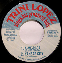 Load image into Gallery viewer, Trini Lopez : Sings His Greatest Hits (7", EP, Comp, San)