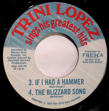 Load image into Gallery viewer, Trini Lopez : Sings His Greatest Hits (7", EP, Comp, San)