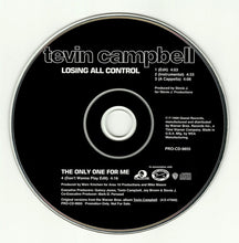 Load image into Gallery viewer, Tevin Campbell : Losing All Control (CD, Single, Promo)