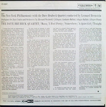 Load image into Gallery viewer, The Dave Brubeck Quartet : Music From "West Side Story" And Other Works (LP, Album, RE)