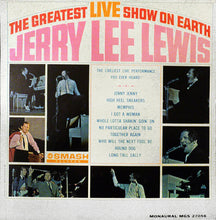 Load image into Gallery viewer, Jerry Lee Lewis : The Greatest Live Show On Earth (LP, Album, Mono)