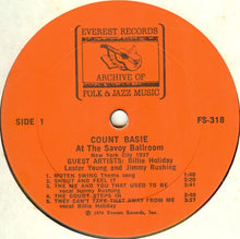 Load image into Gallery viewer, Count Basie : At The Savoy Ballroom (LP)