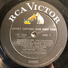 Load image into Gallery viewer, Perry Como : Season's Greetings From Perry Como (LP, Album, RP, Ind)