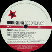 Load image into Gallery viewer, Vivian Lee : Music Is So Wonderful (12&quot;)