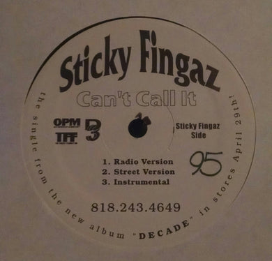 Sticky Fingaz / Mo Thugs* : Can't Call It / All Life Long (12