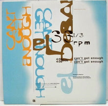 Load image into Gallery viewer, El DeBarge : Can&#39;t Get Enough (12&quot;, Promo)