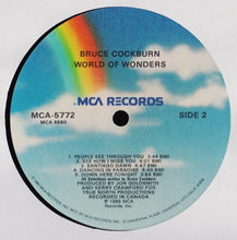 Load image into Gallery viewer, Bruce Cockburn : World Of Wonders (LP, Album, Glo)