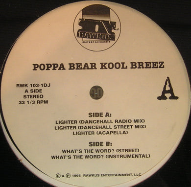 Poppa Bear Kool Breez : Lighter (12