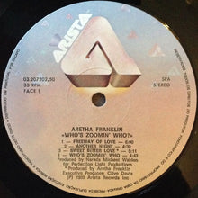 Load image into Gallery viewer, Aretha Franklin : Who&#39;s Zoomin&#39; Who? (LP, Album)