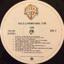 Load image into Gallery viewer, Various : Limo (2xLP, Comp, Promo, RP, Gat)