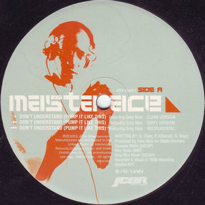 Masta Ace : Don't Understand (Pump It Like This) / Acknowledge (12", Promo)