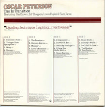 Load image into Gallery viewer, Oscar Peterson : Trio In Transition (2xLP, Comp, RM, Gat)