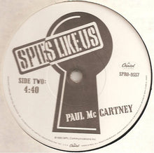 Load image into Gallery viewer, Paul McCartney : Spies Like Us (12&quot;, Single, Promo)