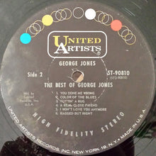 Load image into Gallery viewer, George Jones (2) : The Best Of George Jones (LP, Comp, Club, Cap)