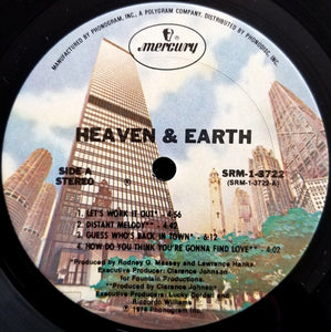 Heaven And Earth (2) : Heaven And Earth (LP, Album)