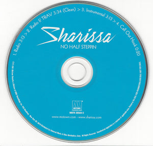 Sharissa : No Half Steppin' (CD, Single, Promo)