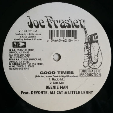 Beenie Man feat. Devonte, Alley Cat (4) & Little Lenny : Good Times (12