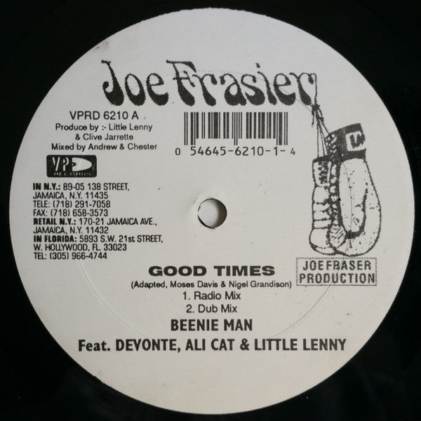Beenie Man feat. Devonte, Alley Cat (4) & Little Lenny : Good Times (12
