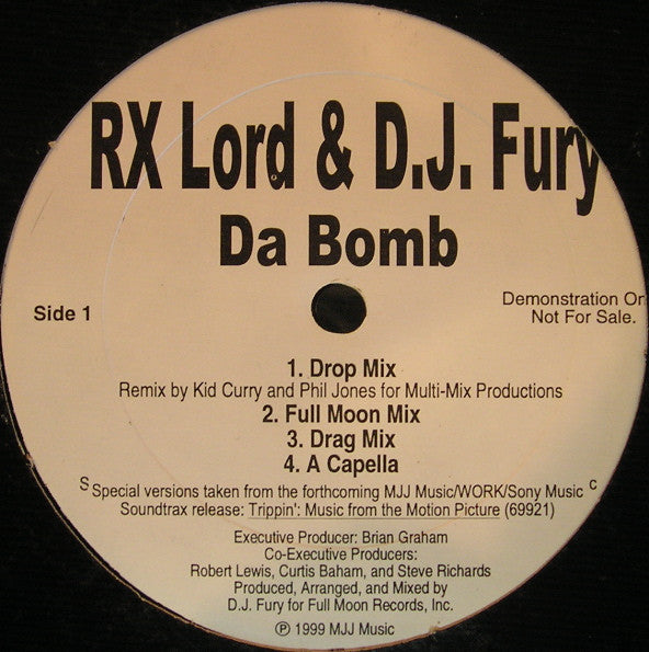 RX Lord & DJ Fury (2) : Da Bomb (12