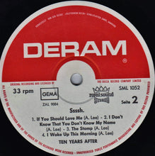 Load image into Gallery viewer, Ten Years After : Ssssh. (LP, Album, Gat)