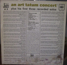 Load image into Gallery viewer, Art Tatum : An Art Tatum Concert (LP)