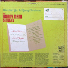 Load image into Gallery viewer, The Johnny Mann Singers : We Wish You A Merry Christmas (LP, Album)