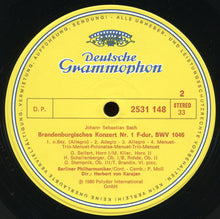 Load image into Gallery viewer, Bach*, Karajan*, Berliner Philharmoniker : Brandenburgische Konzerte / Brandenburg Concertos / Les Concertos Brandebourgeois (2xLP + Box)