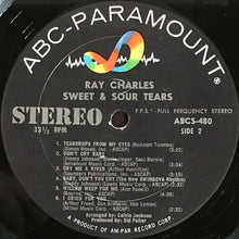 Load image into Gallery viewer, Ray Charles : Sweet &amp; Sour Tears (LP)