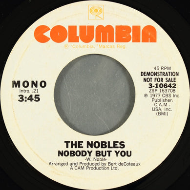 The Nobles : Nobody But You (7