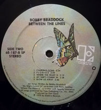 Load image into Gallery viewer, Bobby Braddock : Between The Lines (LP, Album)