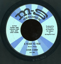 Load image into Gallery viewer, Louis Curry : I&#39;ll Try Again Tomorrow / A Toast To You (7&quot;)