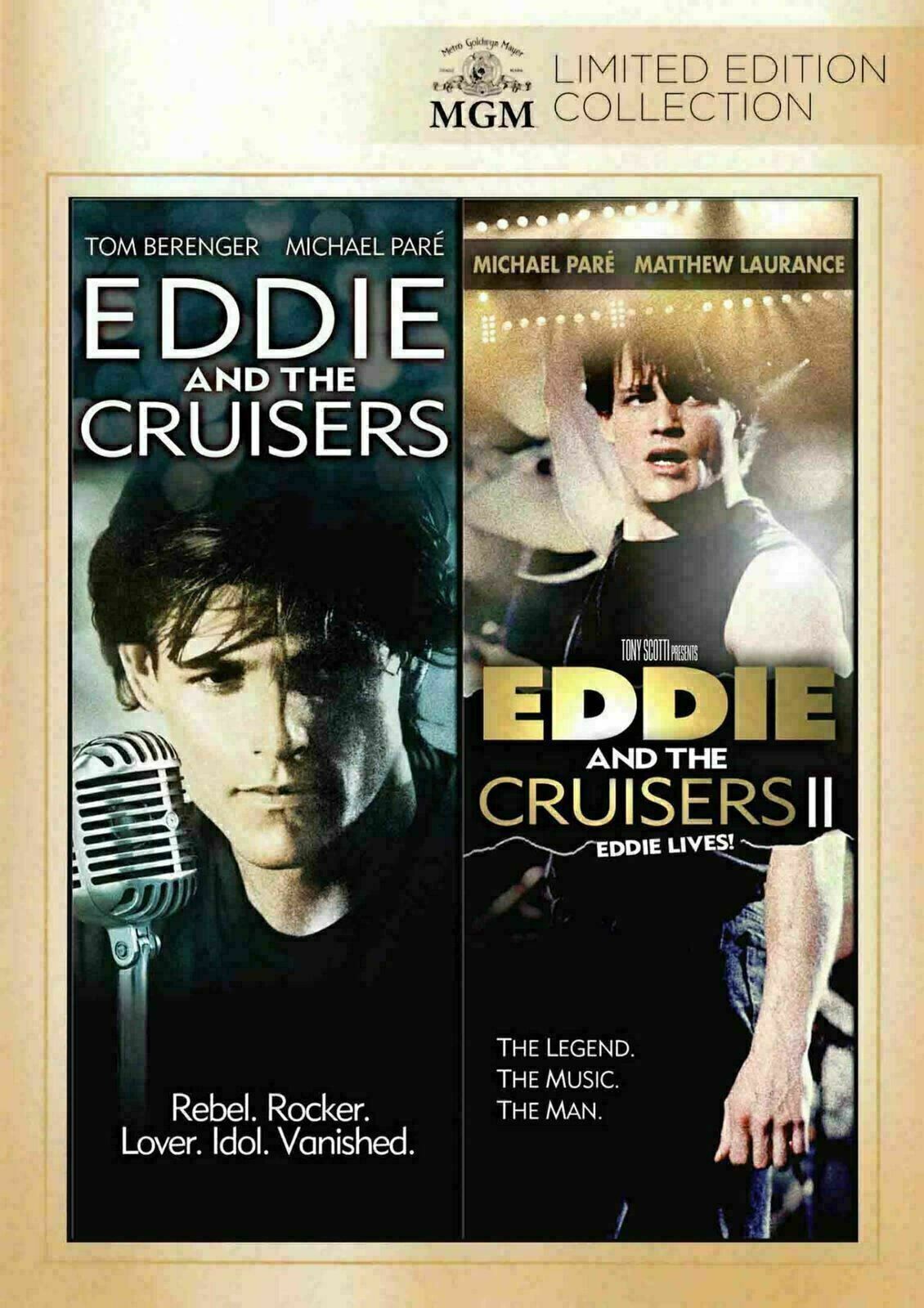 Eddie and the Cruisers / Eddie and the Cruisers II / DVD / Michael Pare