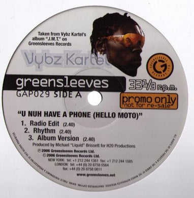 Vybz Kartel : U Nuh Have A Phone (12