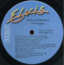 Load image into Gallery viewer, Elvis Presley : Elvis In Concert (2xLP, Album)