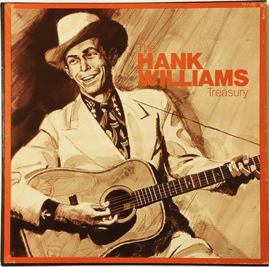 Hank Williams : The Hank Williams Treasury (Box, Comp, Club, Sli + 4xLP)