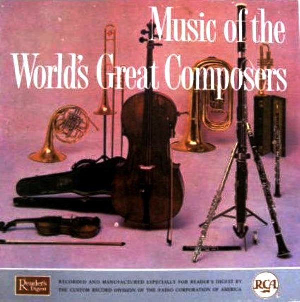 Various : Music Of The World's Great Composers (12xLP, Comp, Mono + Box)