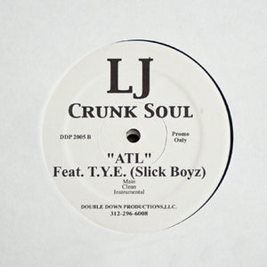 LJ (6) : Crunk Soul (12", Promo)