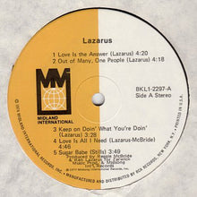 Load image into Gallery viewer, Ken Lazarus : Lazarus (LP, Album)