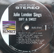 Load image into Gallery viewer, Julie London : Sings Soft &amp; Sweet (LP, Comp)
