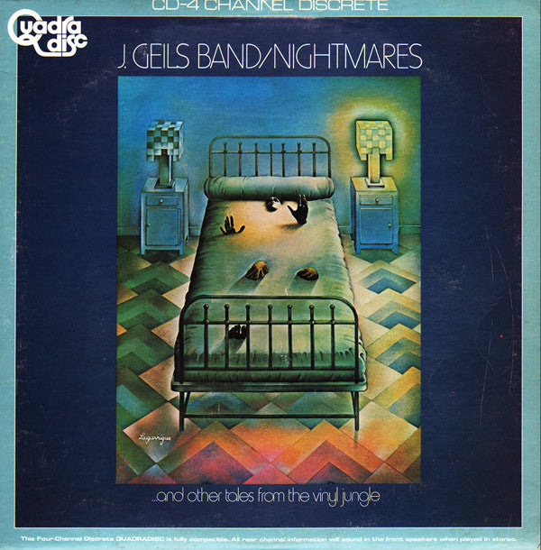 J. Geils Band* : Nightmares ...And Other Tales From The Vinyl Jungle (LP, Album, Quad)