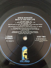 Load image into Gallery viewer, Steve Winwood : Back In The High Life (LP, Album, Club)