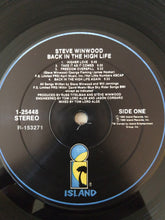 Load image into Gallery viewer, Steve Winwood : Back In The High Life (LP, Album, Club)