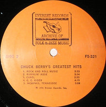 Load image into Gallery viewer, Chuck Berry : Chuck Berry&#39;s Greatest Hits (LP, Comp)