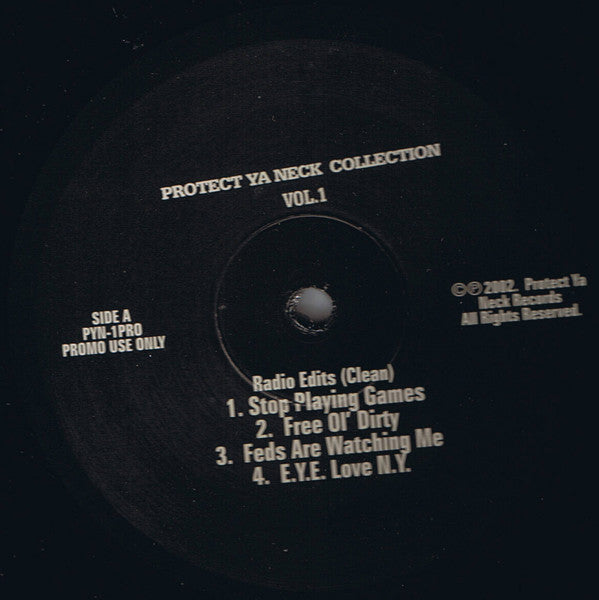 Various : Protect Ya Neck Records Presents: Protect Ya Neck Collection: Vol. 1 (Vinyl, EP, Promo)